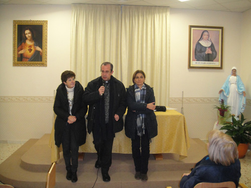 Rina Tardino, don Giorgio Occhipinti, Gianna Miceli
