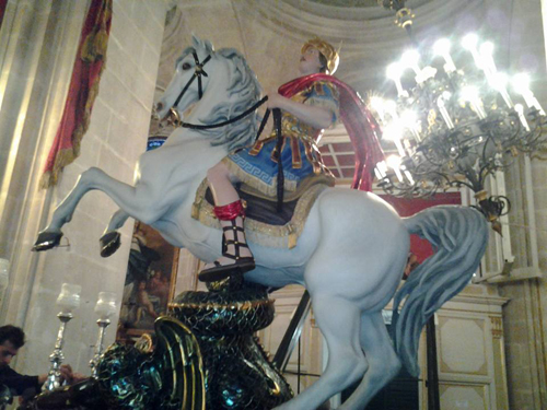 San Giorgio 2015 accianata simulacro santo cavaliere