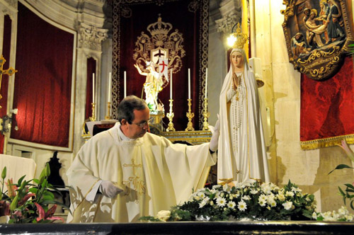 Don Giorgio Occhipinti e la Madonna di Fatima