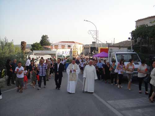 Beata Maria Vergine di Lourdes 2013 la processione