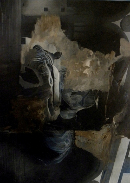 Fontana, olio su tela, 150 x 100 cm 2014