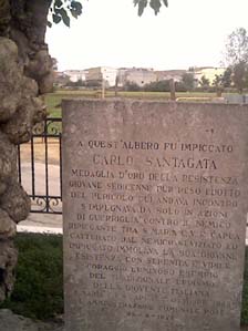 Lapide Carlo Santagata