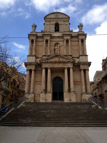 La chiesa del Santissimo Salvatore a Ragusa