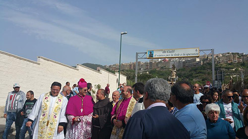 La Discesa della Madonna 2016 c'era anche il vescovo foto D'Angelo