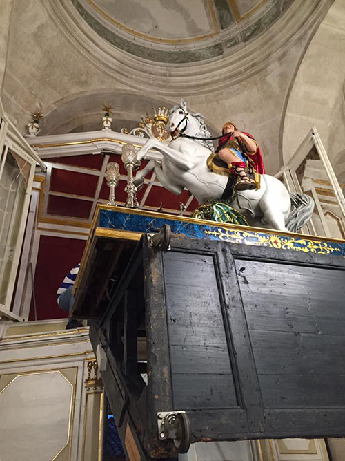 San Giorgio 2016 la reposizione del simulacro del santo cavaliere