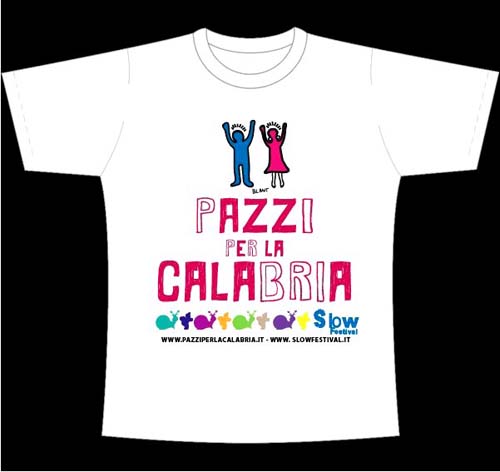 La maglietta di Pazzi per la Calabria