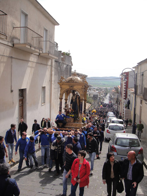 San Giuseppe la processione