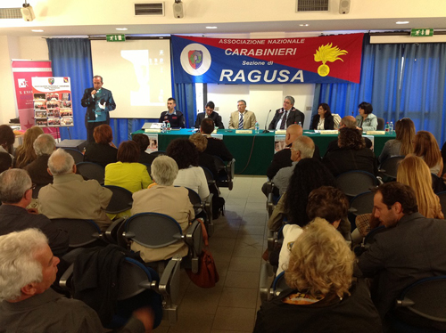 La conferenza dell'Associazione nazionale carabinieri