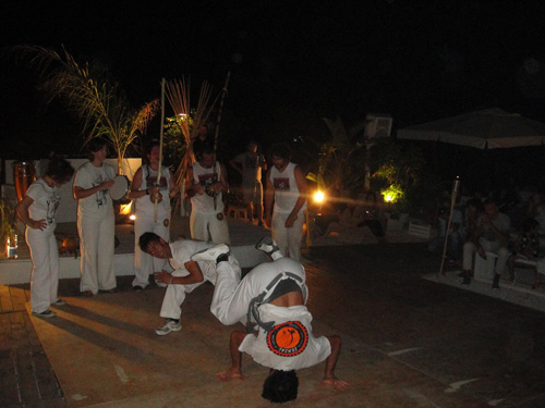 Le acrobazie de la capoeira
