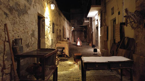 Monterosso 2015 uno dei vicoli del quartiere Matrice