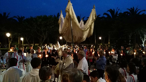 San Giorgio 2016 la processione ai Giardini iblei