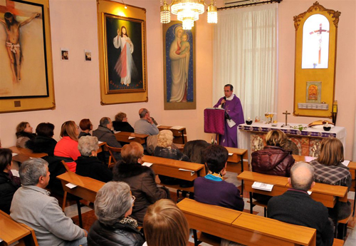 Il mercoledì delle ceneri all'ospedale Civile