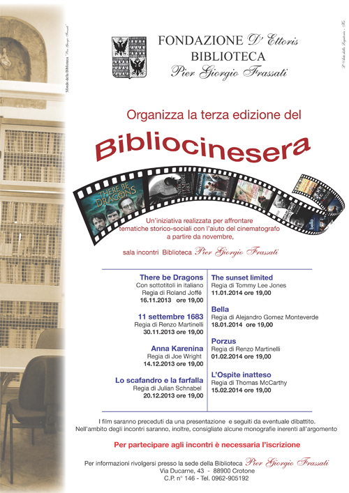 locandina bibliocinesera