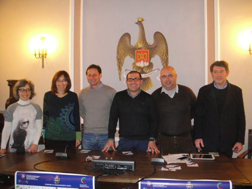 Foto di gruppo presentazione Carnevale 2014