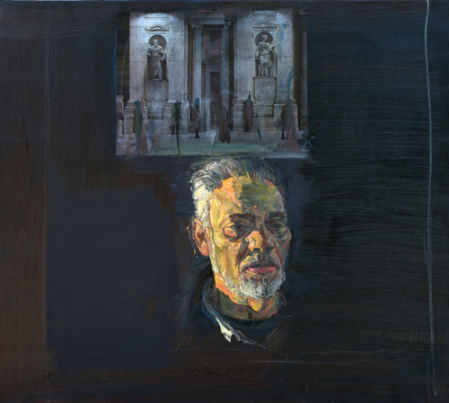 Giovanni La Cognata, Rievocando, 2014, olio su tela, 80 x 90 cm